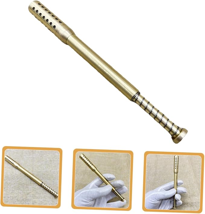 FOMIYES 3pcs Moxibustion Stick Roller Muscle Knot Remover Guasha Massage Tool Body Moxas Rod Stick Heat Therapy Elderly Exercise