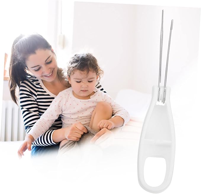 Buttoner Button Hook Helper Tool for Seniors One-Hand Dressing Aid with Non-Slip Handle for Shirts Dresses and Large Buttons