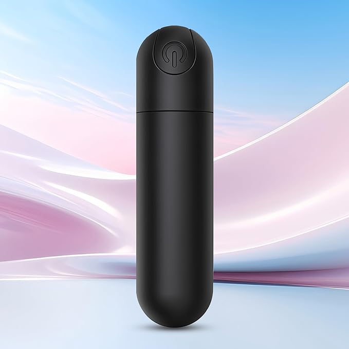 Portable Electric Back Massager - Mini Waterproof & Rechargeable Deep Tissue Neck Massager (Black)