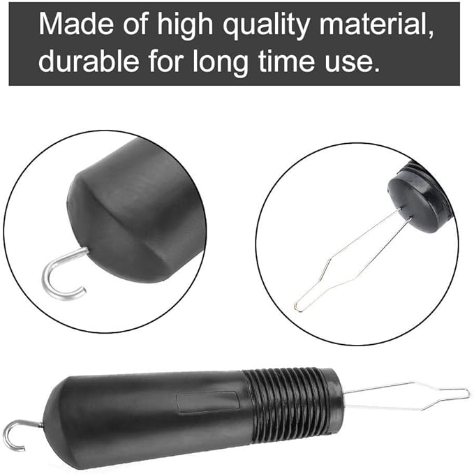 Semme Button Helper Tool for Elderly,Button Hook Helper,Zipper Clothes Pull Button Assist Device for Aid Arthritis & Joint Pain Patients,Dressing & Independent Living Aid Handle Non-Slip