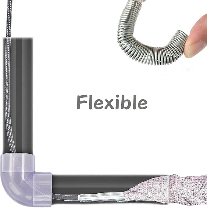 Drain Snake,118 inch Flexible Grabber Claw Pick Up Reacher Tool,Drain Clog Remover - Gutter Cleaning Tools for Home Sink, Bathroom Tub,Drain, Toilet, Tight Spaces