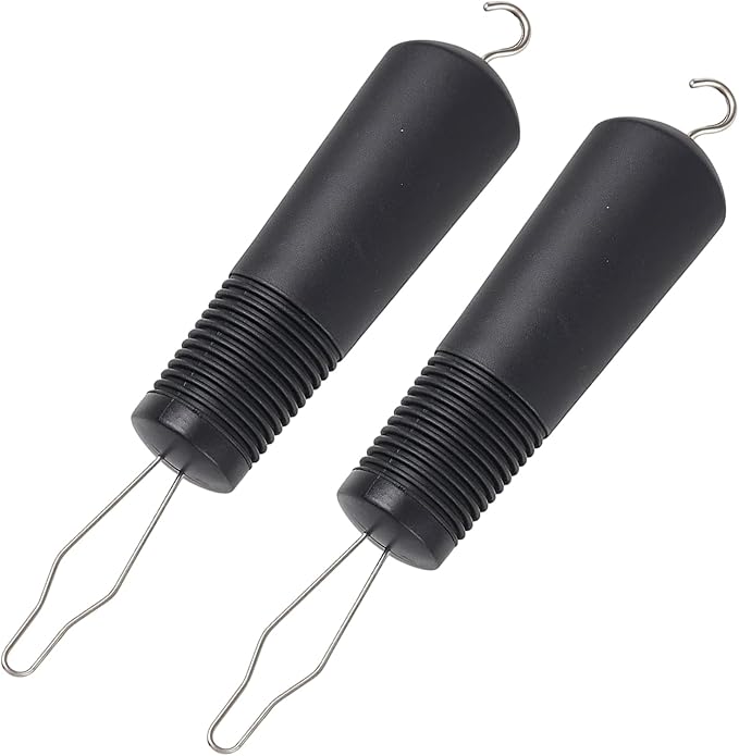 2 Pack Button Hook for Seniors, Premium Stainless Steel Button Helper, Durable Assistive Tool for Elderly Daily Dressing