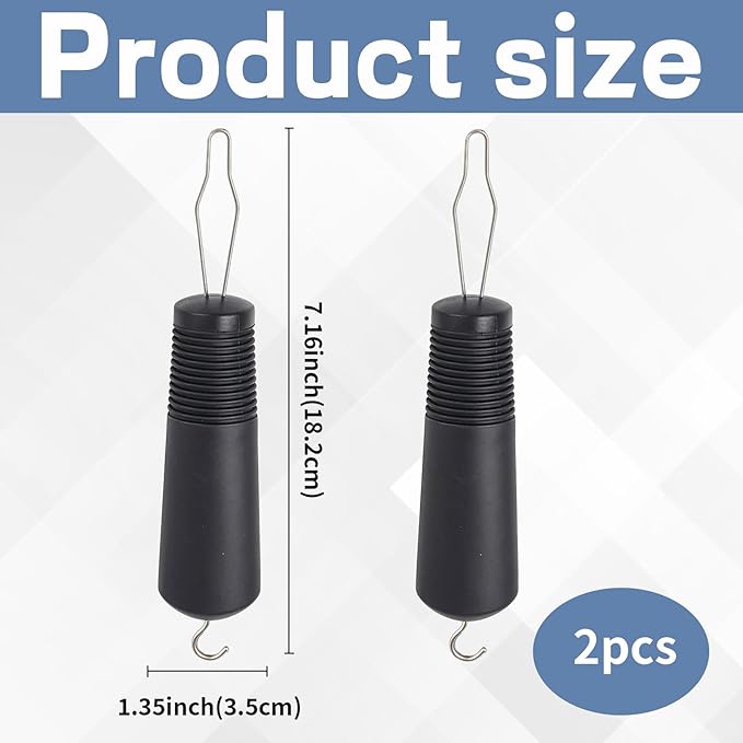 2 Pack Button Hook for Seniors, Premium Stainless Steel Button Helper, Durable Assistive Tool for Elderly Daily Dressing