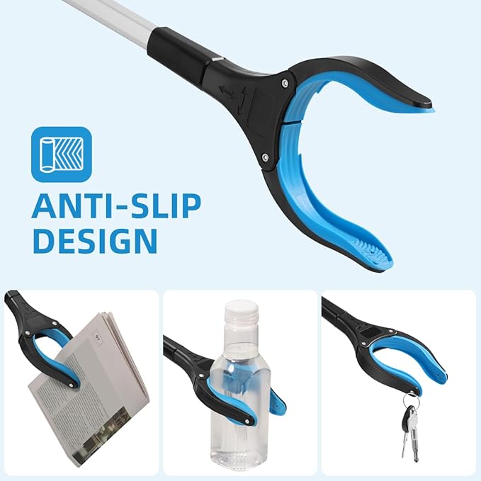 32inch Grabber Reacher Foldable Aluminum Heavy Dury Lightweight Hand Gripper for Senior Reaching Assistant (2)