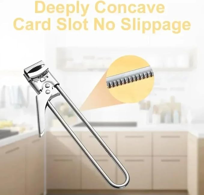 Adjustable Stainless Steel Jar Opener, 2026 Upgraded Easy Grip Jar Opener, Adjustable Multifunctional Stainless Steel Can Opener, Jar Openers for Seniors Kitchen Accessories