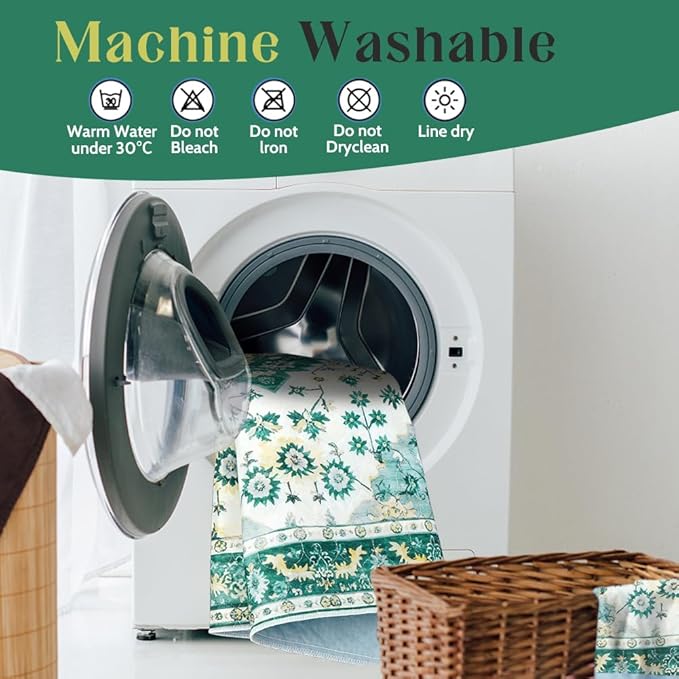 Washable Pee Pads for Dogs 2 Pack Reusable Puppy Training Pads 72"x72" Super Absorbent Waterproof Dog Training Pads, Non-Slip Potty Pads Whelping Pads Litter Mat Pet Supplies - Green Medallion