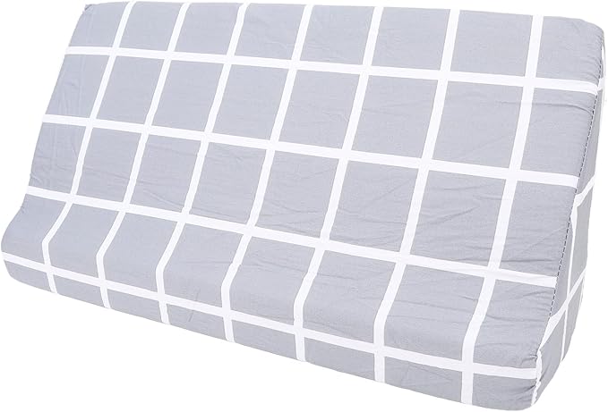 Focket Wedge Pillow, Ergonomic Triangle Body Positioner with Zipper for Back Pain Relief After Pregnancy Surgery, Removable Foam Support for