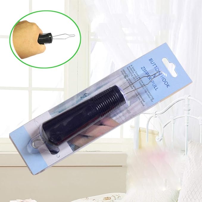 Button Hook And Pull Hand Buttons Aids Button Assist Device Shirt & Coat Buttoning Aid For Elderly Home Use