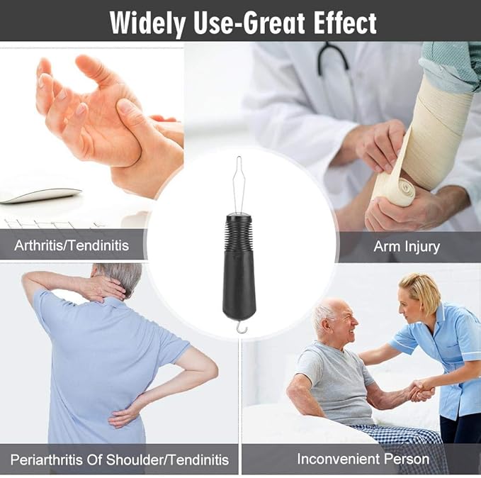 Semme Button Helper Tool for Elderly,Button Hook Helper,Zipper Clothes Pull Button Assist Device for Aid Arthritis & Joint Pain Patients,Dressing & Independent Living Aid Handle Non-Slip