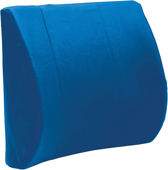 Carex Contour Pillow Office Chair Back Support - Lumbar Support Pillow - Back Cushion, Lower Back Pillow and Desk Chair Back Support