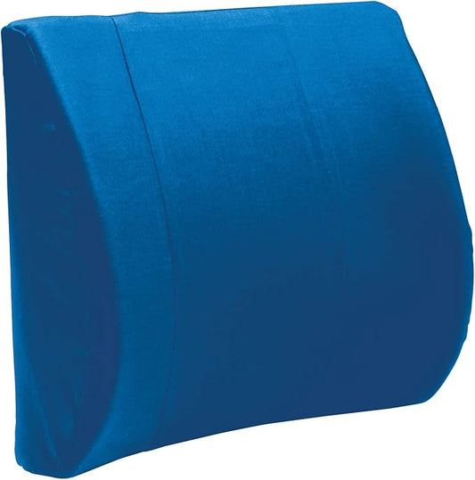 Carex Contour Pillow Office Chair Back Support - Lumbar Support Pillow - Back Cushion, Lower Back Pillow and Desk Chair Back Support