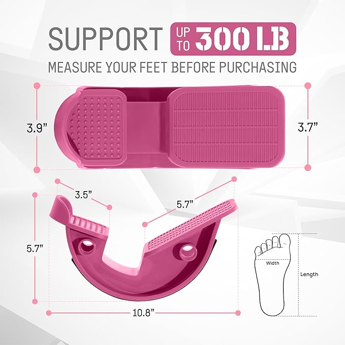 Yes4All Foot Rocker, Effective Calf Stretching and Foot Massager Stretcher for Plantar Fasciitis Relief, Improved Flexibility, Ergonomic Design for Home Exercise