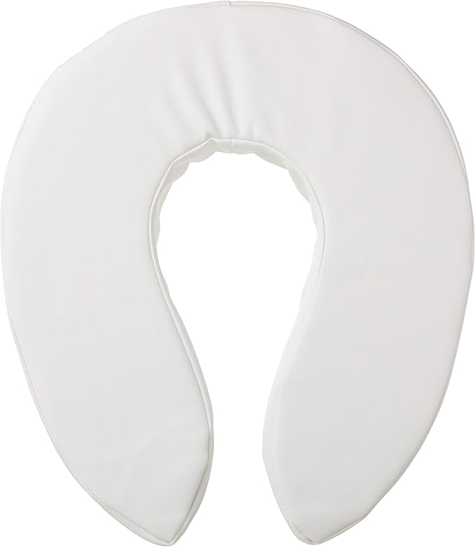 Essential Medical Supply Padded Toilet Riser, Plastic, 2" (Pack of 2)