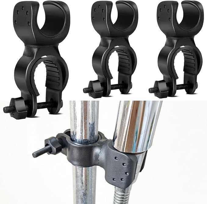 4 Pack Handheld Shower Head Holder for Shower Chair, Bath & Shower Aids for Disabled and Elderly - Adjustable Shower Head Holder Bracket for Bath Seat, Shower Bench, Transfer Bench, Bath Stool