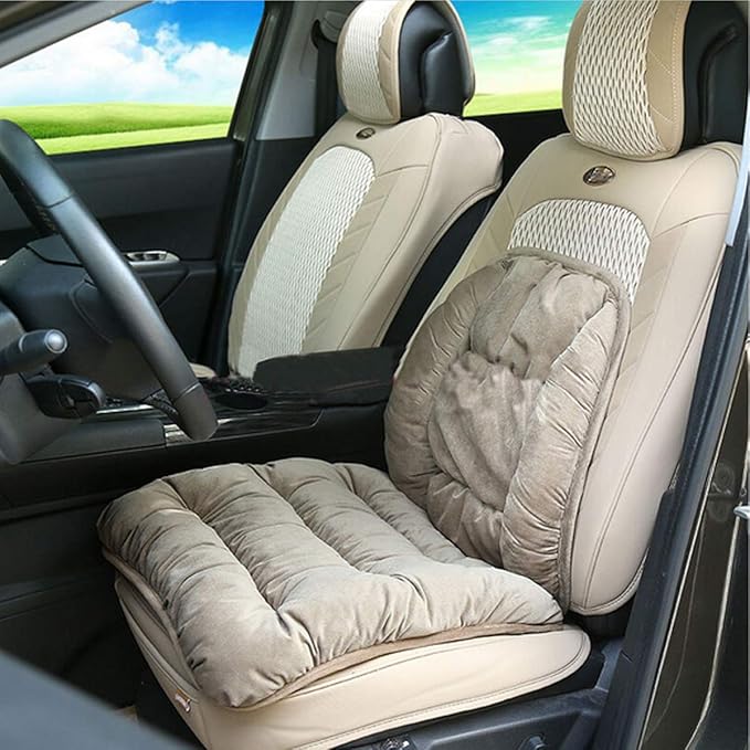 ALIBO Firm Style Chairs Recliner Lumbar Back Support Nonslip Seat Pads Cushion Low Back Pain Relief Warm Lumbar Rest Pillow