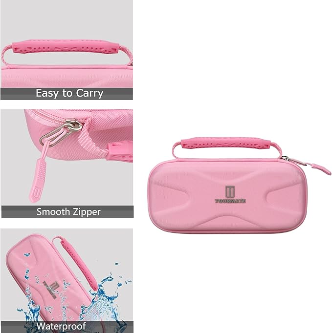 Tourmate Hard Travel Case for Portable Cordless Electric Waist Belt Device, Fast Heating Pad, Case Only