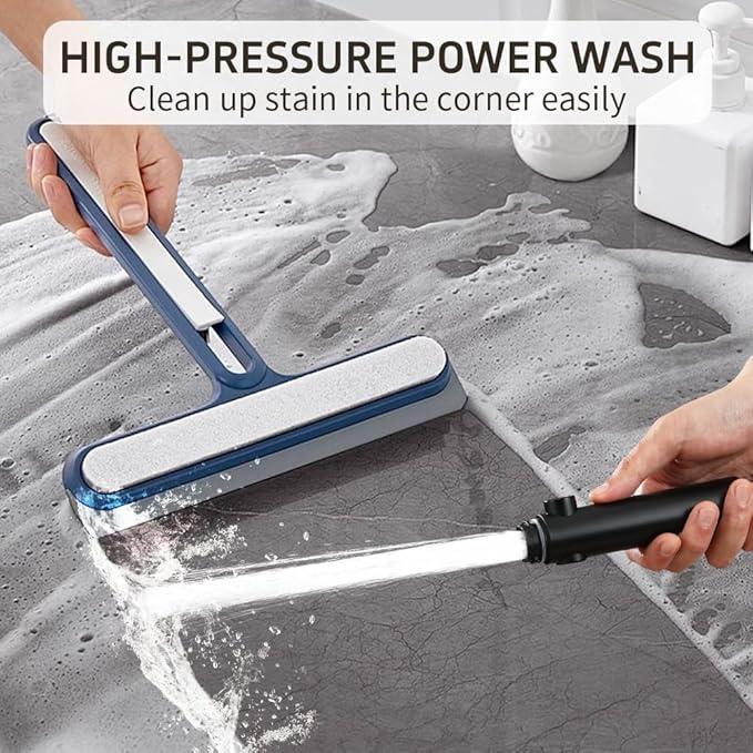 DOILIESE Handheld Shower Head with Hose 60 Inch, High Pressure Shower Head with On Off Switch Button 3 Modes, Matte Black