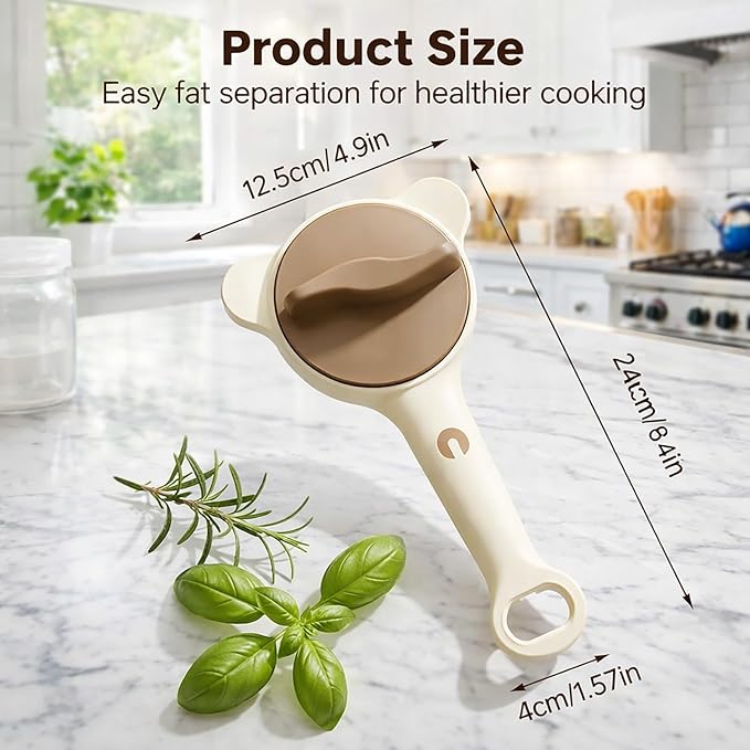 Bottle Openers for Seniors, Adjustable Stainless Steel Jar Opener 4-in-1 Multi Function Lid Remover with Secure Grip Clamps, Easy Twist Kitchen Tool (Beige)