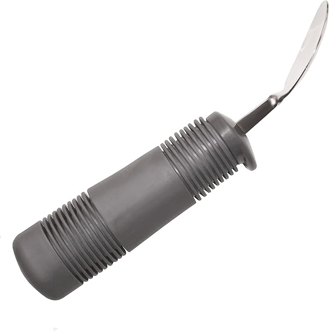 Rehabilitation Advantage Weighted Teaspoon with Rubber Handle