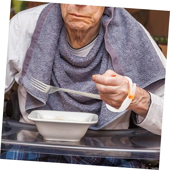 Adaptive Utensils for Seniors Tremble Fork and Spoon Non- Design for Elderly and Disabled Ergonomic Grip for Easy Handling for Daily Dining Needs