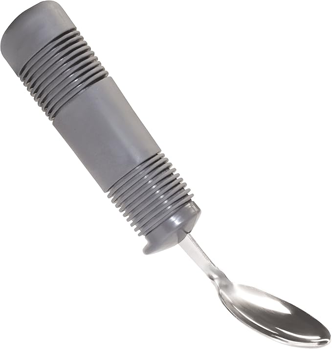 Rehabilitation Advantage Weighted Teaspoon with Rubber Handle