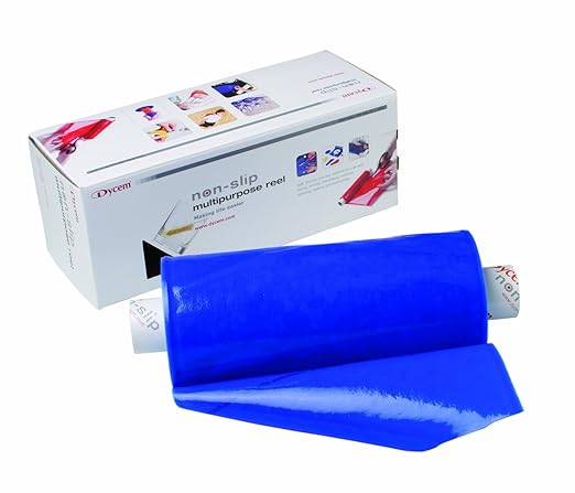 Dycem 50-1500B Non-Slip Material Roll, Blue, 8" X 10 yard