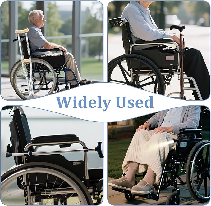 4 PCS Handheld Shower Head Holder, Elderly Bath Chair Handheld Shower Head Holder Attachment for Shower Chair, Non-Slip Stand and Adjustable Attachment for Seniors and Disability Safety