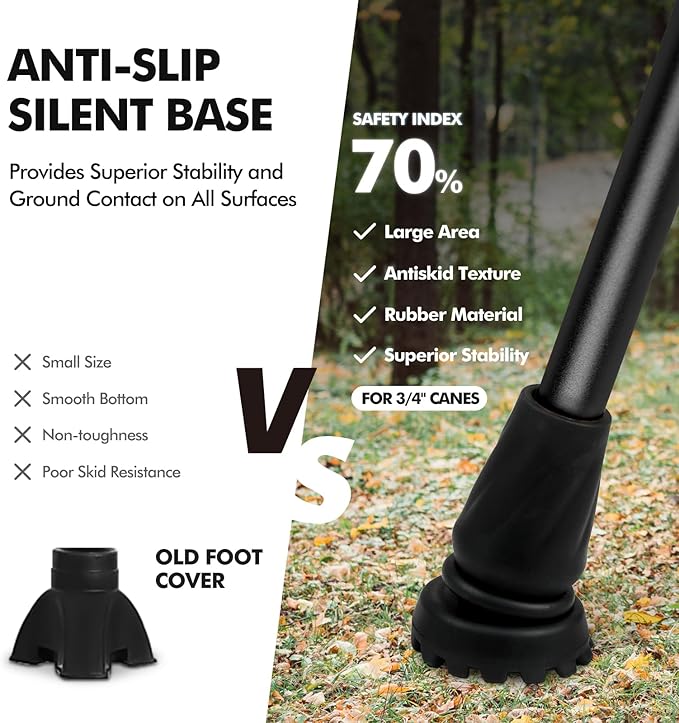 GPTCAMP Walking Cane and Walking Stick for Men Women,Lightweight Folding Canes with Offset Soft Cushioned Handle,Adjustable & Collapsible,Mobility & Leg Surgery Recovery