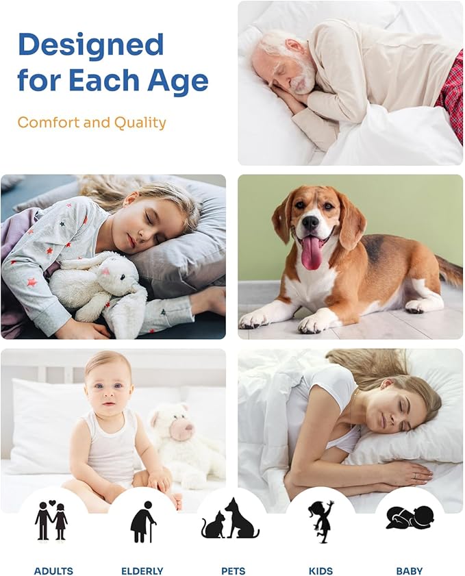 Non-Slip Bed Pads for Incontinence Washable (35" x 52"|2 Pack), Waterproof Bed Pads, Bed Wetting Pads for Bed, Sofa, Floor, Resuable Underpads for Adults, Seniors, Pet
