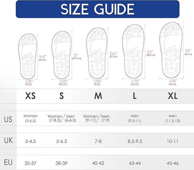 BYRIVER Acupressure Foot Massage Slippers Shoes Sandals, Reflexology Massager Tools, Relieve Back Tension Pressure Arthritis Pain, Present Gifts for Dad Mom(05L)