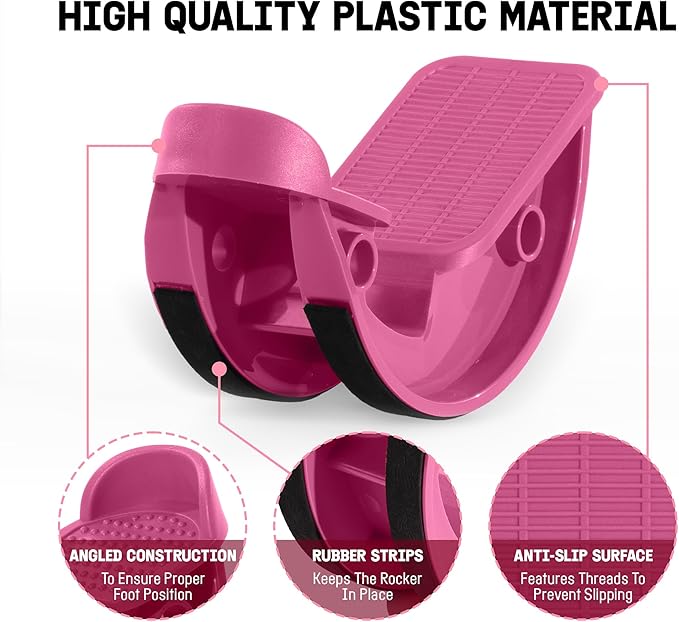 Yes4All Foot Rocker, Effective Calf Stretching and Foot Massager Stretcher for Plantar Fasciitis Relief, Improved Flexibility, Ergonomic Design for Home Exercise