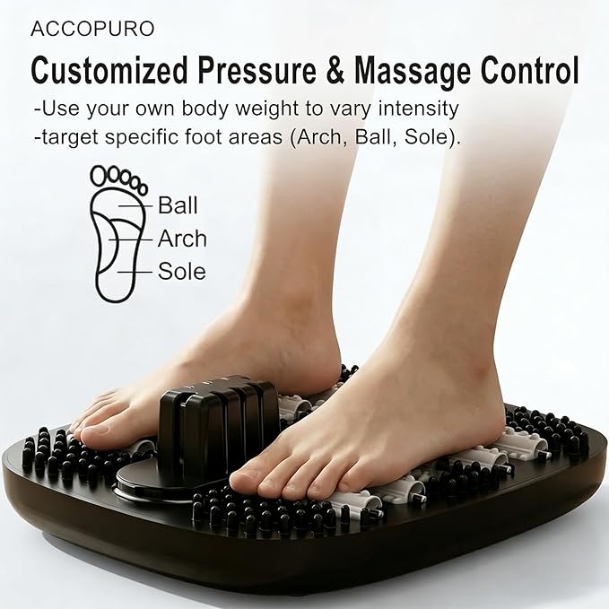 Foot Soaking Tub with Ozone UV, Foot Spa Bath Massager with Heat and Bubbles, Custom Temp Control, Pressure Rollers for Tired Feet, Gift Set for Parents Couples (Black)