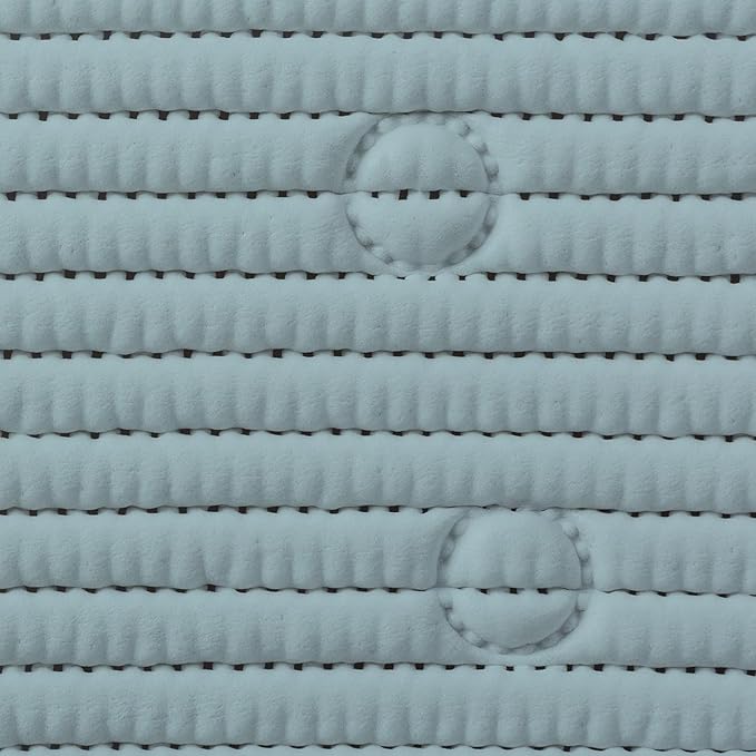 Duck Brand Clorox Bath Mat for Tubs, Non Slip Bathtub Mat with Suction Cups, 17 Inches x 36 Inches, Sky Blue, 2 Pack