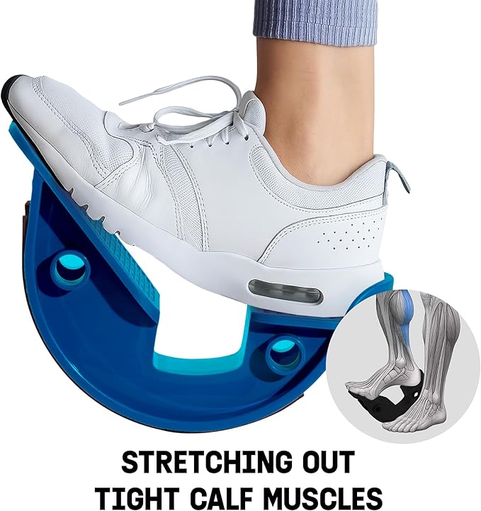 Yes4All Foot Rocker, Effective Calf Stretching and Foot Massager Stretcher for Plantar Fasciitis Relief, Improved Flexibility, Ergonomic Design for Home Exercise