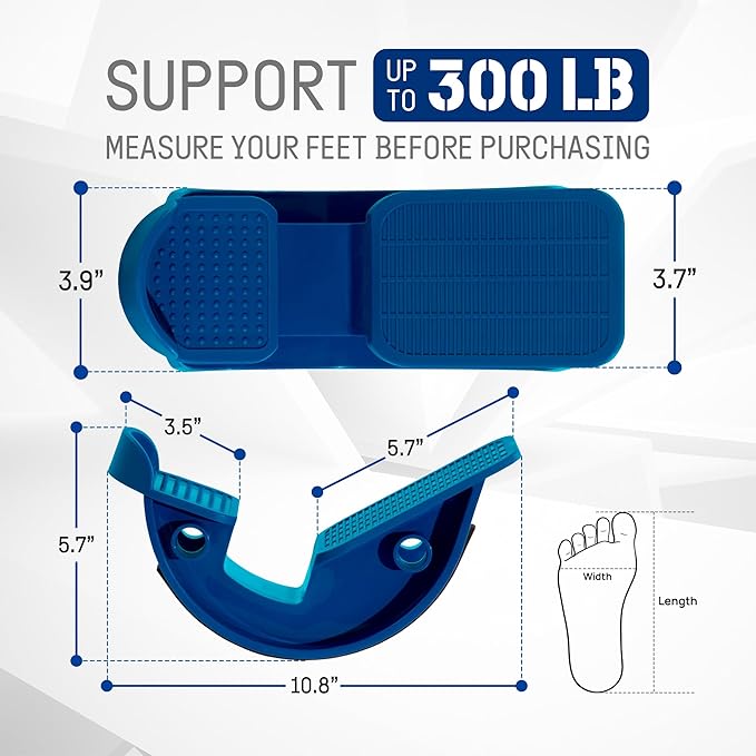 Yes4All Foot Rocker, Effective Calf Stretching and Foot Massager Stretcher for Plantar Fasciitis Relief, Improved Flexibility, Ergonomic Design for Home Exercise