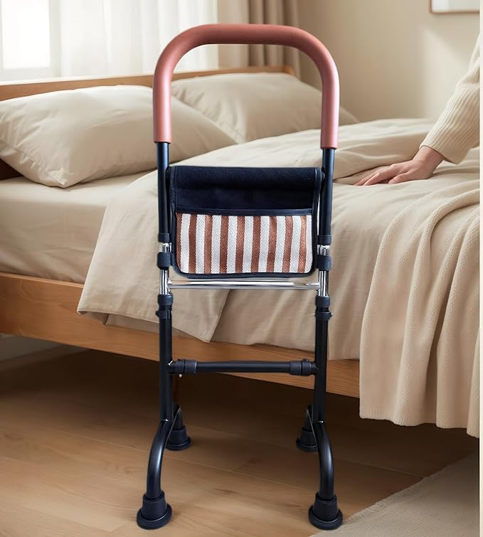 Quad Canes for Seniors Stability; Couch Chair Stand Assist Aids for Elderly; Mobility Aids Couch Cane Stand up Assist; Toilet Assist; Knee Replacement Recovery Aids; Weight 5lbs, Bear 350Lbs