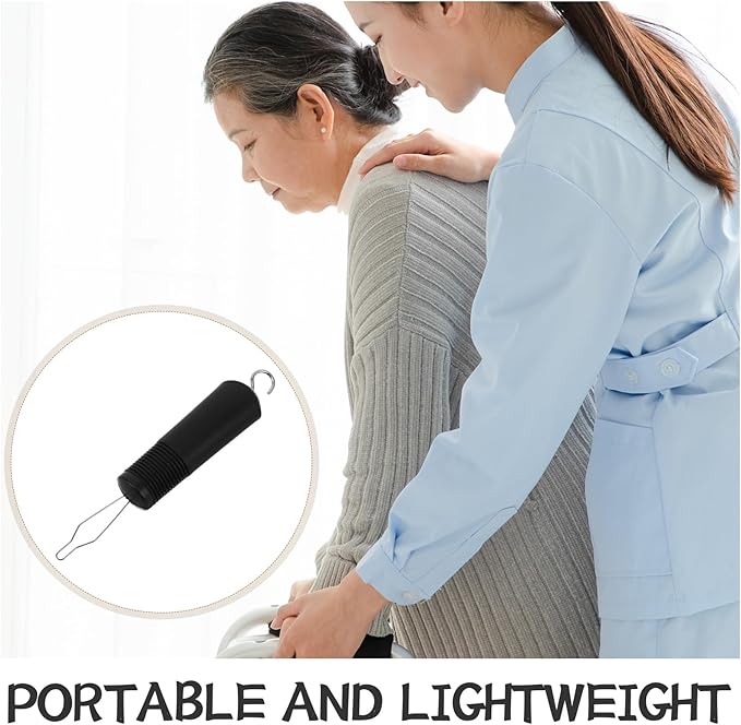 NOLITOY Button Hook and Zipper Puller Dressing Aid Tool for Elderly and Disabled Hands, Portable One-Handed Dressing Assistance Device for Seniors with Limited Mobility