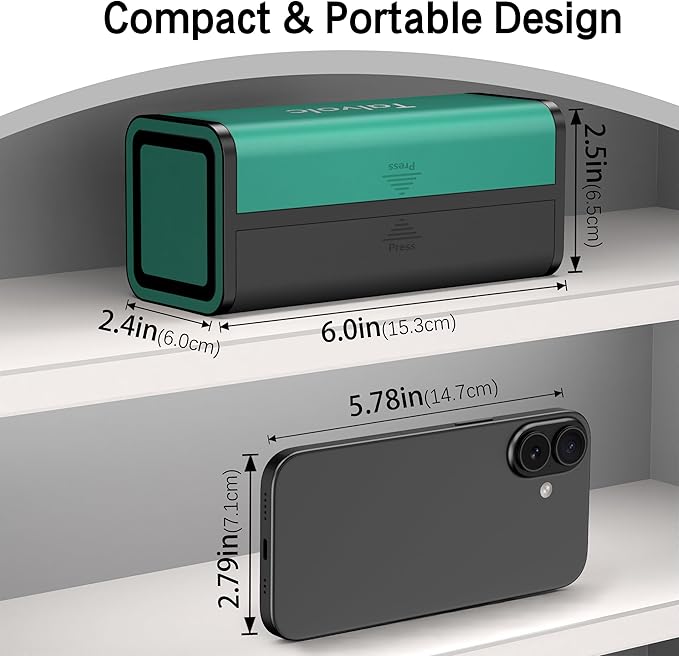 Pill Organizer 7 Day AM PM, Discreet 2 Times a Day Weekly Pill Box with Double Protection Shell, Large Capacity Portable Vitamin Case for Travel Meds & Medicine Organizer (Black and Green)