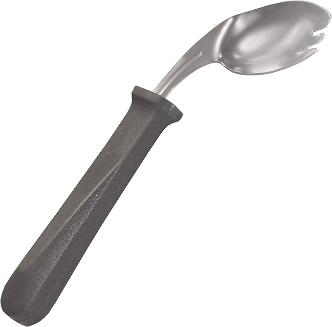 Rehabilitation Advantage Left Handed Grip Easy Offset Spork