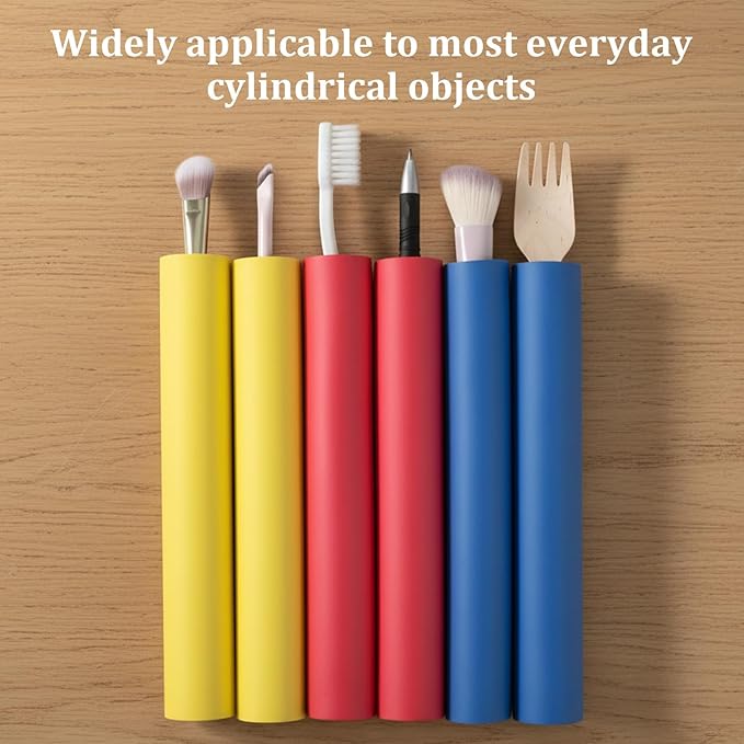 Foam Grip Tubing 6 Pcs Adaptive Utensils for Elderly, Built up Grip Aid for Utensils, Adaptive Utensil Cutlery Padding Handle Tools and Pens for Disabled, Adults, Elderly, Arthritic and Handicapped