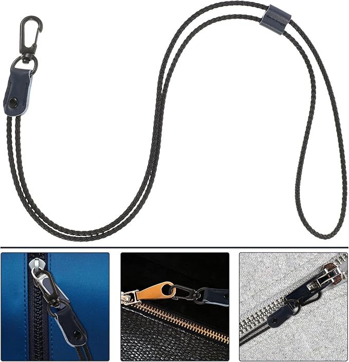 FAVOMOTO Auxiliary Zipper Hook Invisible Zipper Camera Lanyard Zip Line for Zipper Puller Helper Zipper Dress Zipper Assist Zipper Aid for Zip Zipper Pull Helper Help Key