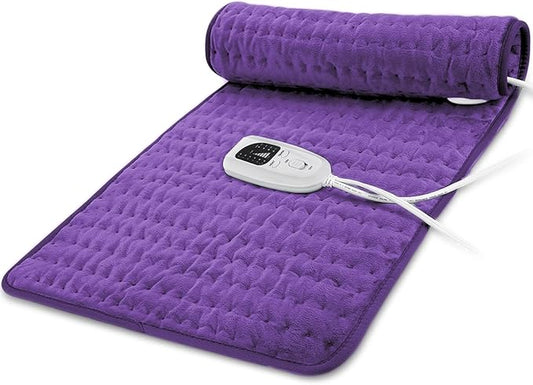 40X20 Inch Electric Heating pad for Back Neck Shoulder Knee Arms Legs- Electric Heat Pads with 6 Heat Settings & Auto Shut Off &Dry/Moist Heat Heating Pad for Birthday Mother Father Girl Men Women