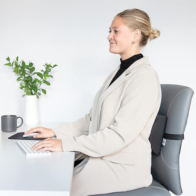 Core Products Luniform Lumbar Support Cushion - Black