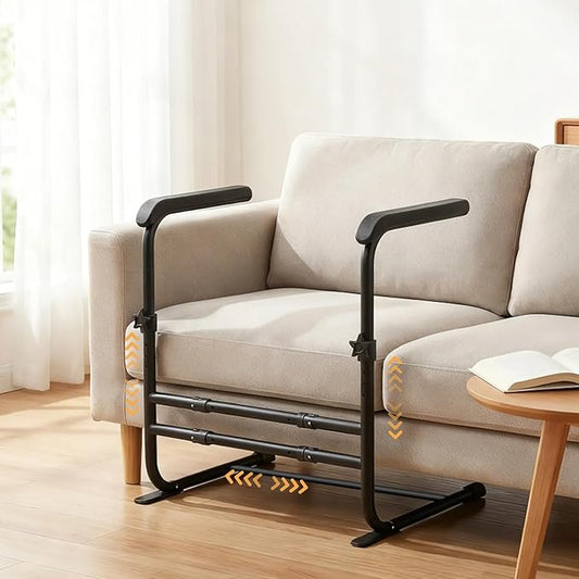 Couch Stand Assist with Soft Wide Handrails, Width & Height Adjustable Sofa Chair Lift Assist for Elderly Seniors Disabled Patients, Sturdy Sit to Stand Support Aid,400 LBS Weight Capacity