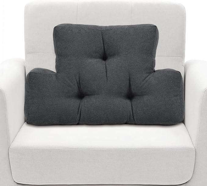TANYOO Back Pillow for Recliner Lumbar Support Pillow Soft and Fluffy Back Support Cushion Thick Lumbar Cushion for Chairs, Recliners,Sofa, Couch and Bed for Pain Relief