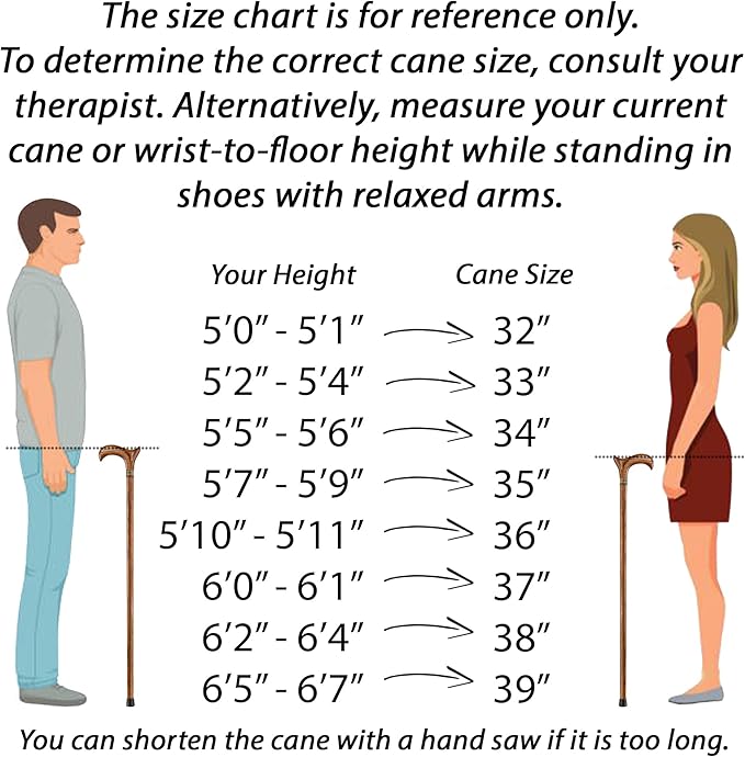 Asterom Handcrafted Walking Cane - Ergonomic, Wooden - Canes for Men - Walking Sticks for Seniors, Unique, Wood