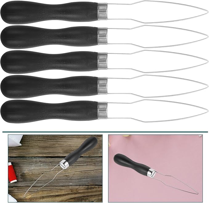 HOMSFOU 10-pcs Button Fastener Tool Kit with Easy-Grip Handle for Seniors and Arthritis, One-Handed Adaptive Dressing Aid for Jeans, Pants, Wedding Dresses, and Shirts