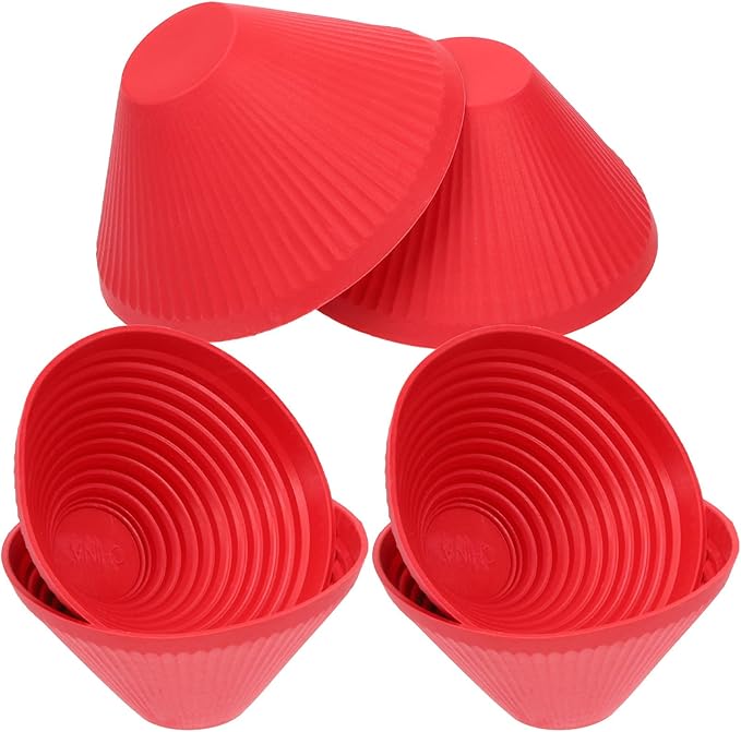 LABRIMP 6pcs Rubber Jar Opener Pads with Silicone Grip, Heat-resistant Non-slip Lid Openers for Seniors, Multipurpose Kitchen Utensils for Easy Bottle and Container Opening