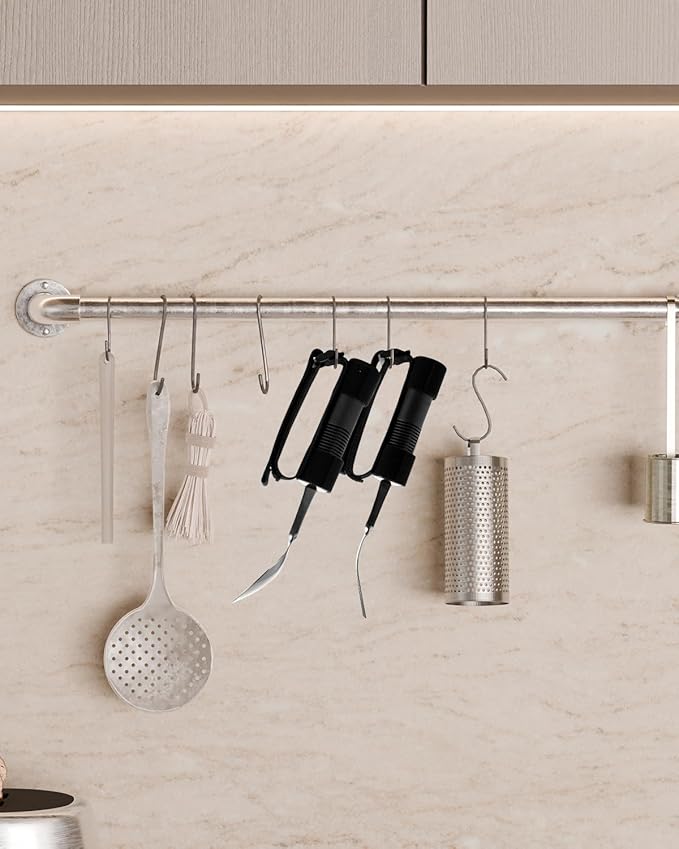 Bendable Adaptive Utensils for Elderly, Disabled People, Parkinson’s, Arthritis, Hand Tremors, Weak Hand Grip & Handicapped, Arthritic Hands-Non Slip Handles