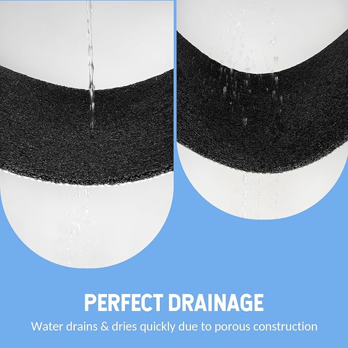 Hargiis Non-Slip Bathtub Mat, Anti Slip Shower Mat, Fast Drying Bathtub Mats, Foot Scrubber Mat, Anti Slip Mat for Tub, Floor, Bathroom, Kitchen, Home, Hotel (Black 40"×28")